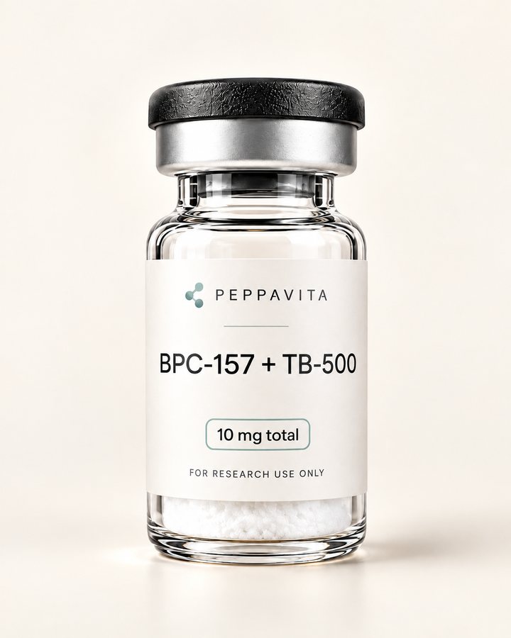 PEPPAVITA BPC-157 + TB-500 10 mg total vial