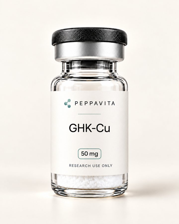 PEPPAVITA GHK-Cu 50 mg vial